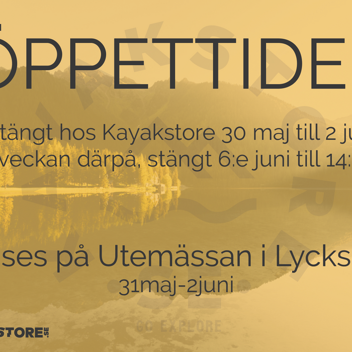 ÖPPETTIDER JUNI