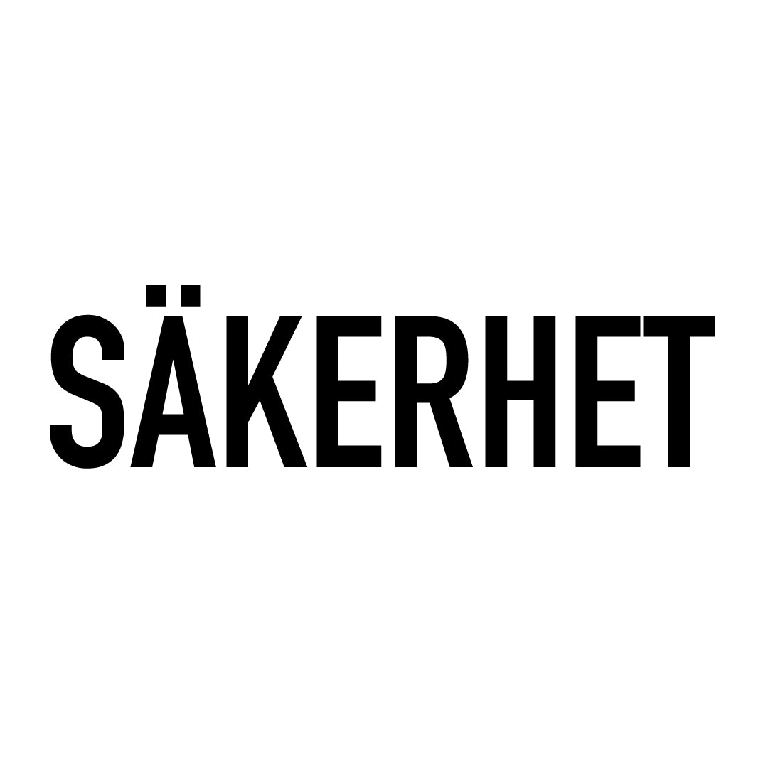 SÄKERHET