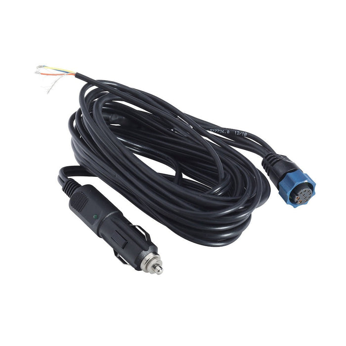 Lowrance CA-8 Strömkabel med Cigarettändarkontakt