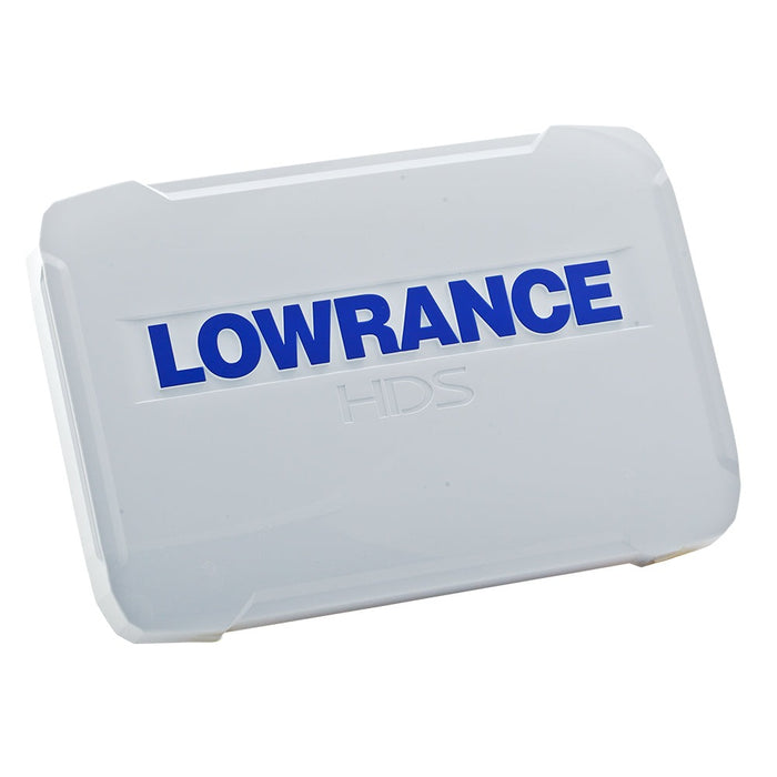 Lowrance HDS-7 Gen3 skärmskydd SunCover (000-12242-001) – vitt solskydd med Lowrance-logga