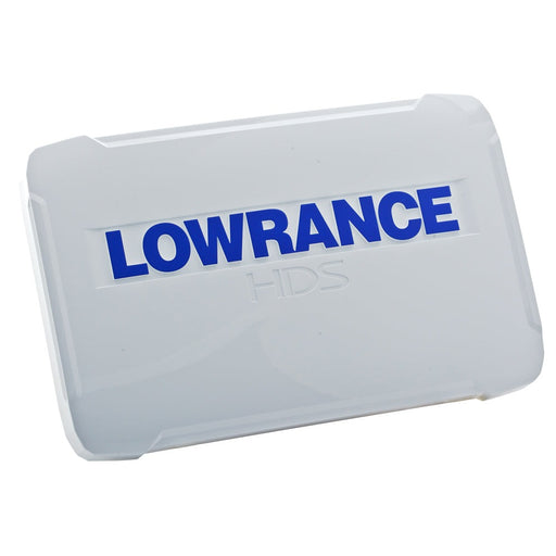 Lowrance HDS-9 Gen3 skärmskydd SunCover (000-12244-001) – vitt solskydd med Lowrance-logga
