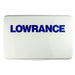 Lowrance HOOK2 12 skärmskydd SunCover (000-14177-001) – vitt solskydd med Lowrance-logga