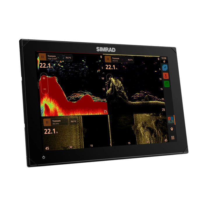 Simrad NSX 3012 med Active Imaging (000-15370-001) – display med ekolod och Active Imaging på skärmen