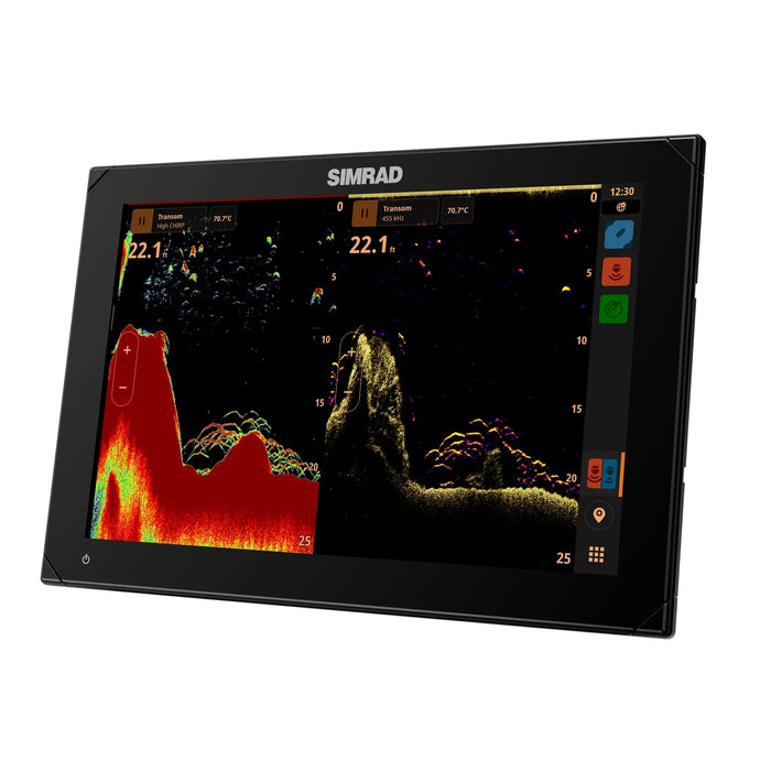 Simrad NSX 3012 med Active Imaging (000-15370-001) – display med ekolod och Active Imaging på skärmen