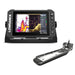 Lowrance Elite FS 7 with Active Imaging 3-in-1 Transducer (000-15689-001) – display med ekolod och Active Imaging på skärmen, tillsammans med givaren som ingår
