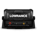 Lowrance Elite FS 9 utan Givare (000-15706-001) – displayens baksida med anslutningar för ström och givare samt monteringsbygel