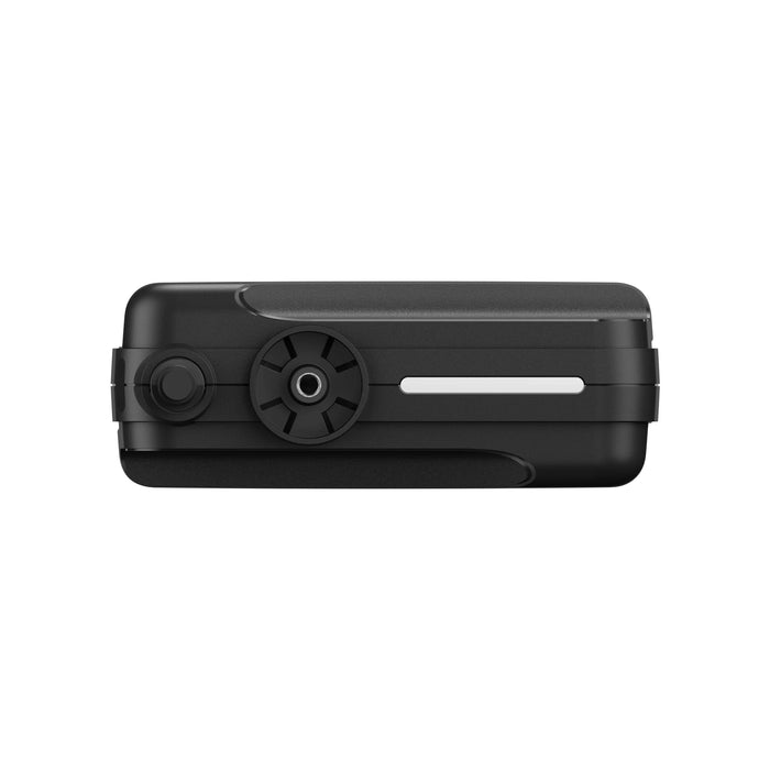 Lowrance ActiveTarget 2 XL-givare med 25 fot (7,6 m)-kabel (000-16489-001), endast givare – sedd ovanifrån med monteringsfästet