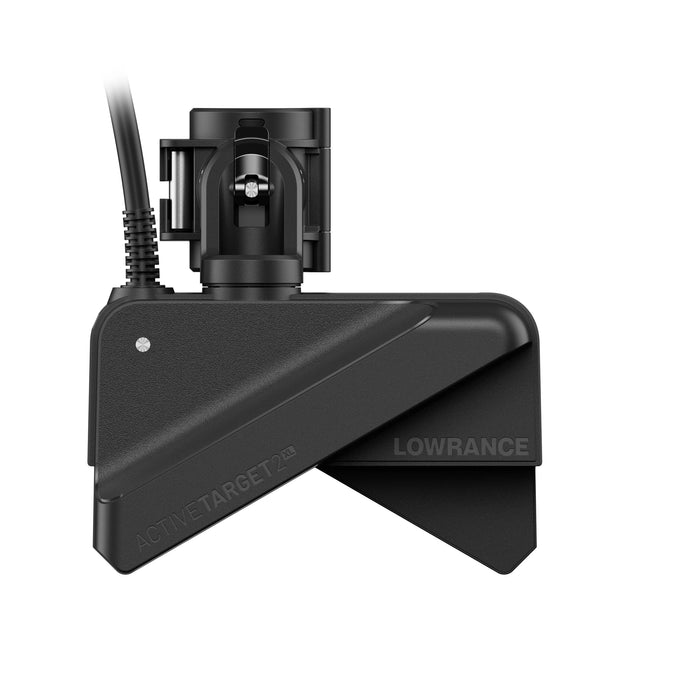 Lowrance ActiveTarget 2 XL Shaft Mount axelfäste (000-16491-001) – fästet med ActiveTarget 2 XL-givare monterad