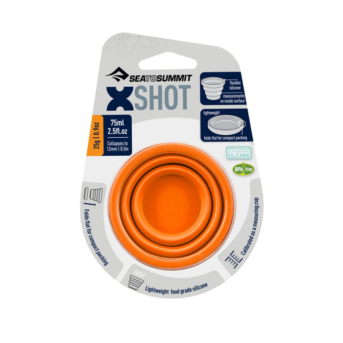 Sea To Summit X-Shot Hopvikbar Kopp Orange