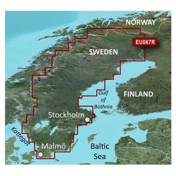Garmin Bluechart G3 067R Svenska Insjöar