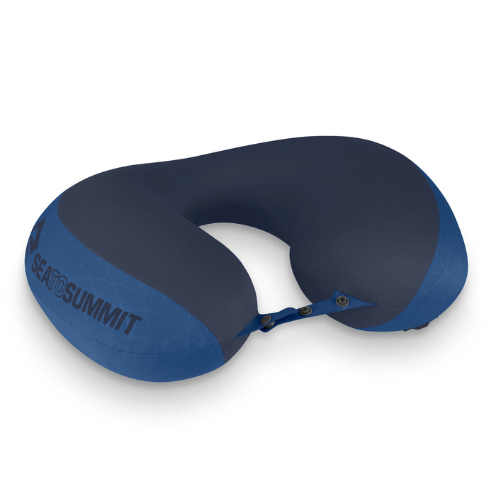 Sea to Summit Aeros Premium Travel Kudde, färg Navy Peony