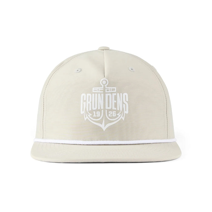 Grundéns Logo Anchor Rope Trucker Oyster