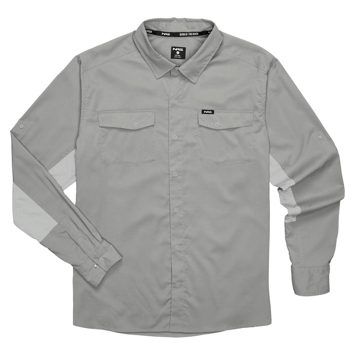 NRS Men’s Long-Sleeve Guide Shirt Skjorta Pebble