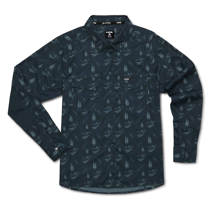 NRS Women’s Long-Sleeve Guide Shirt Skjorta Navy Adventure