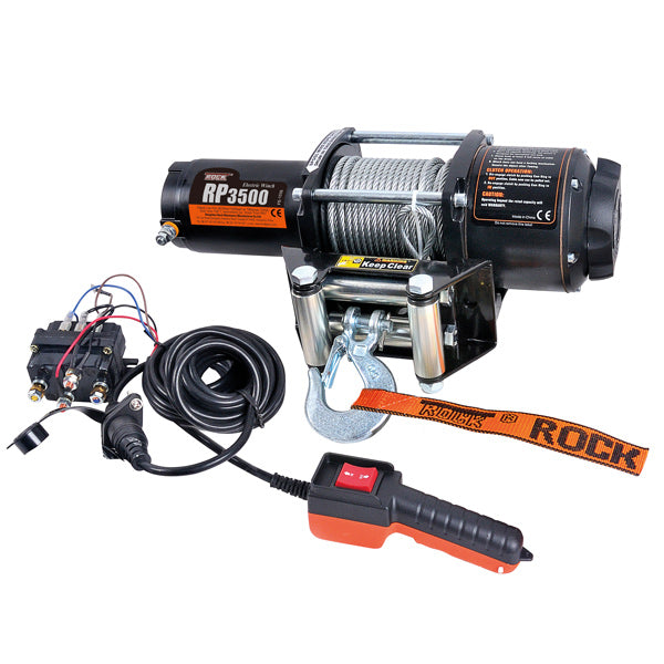 Rock RP3500 el. trailervinsch 12 Vdc 3.1HK (2.3Kw) 1589 kg
