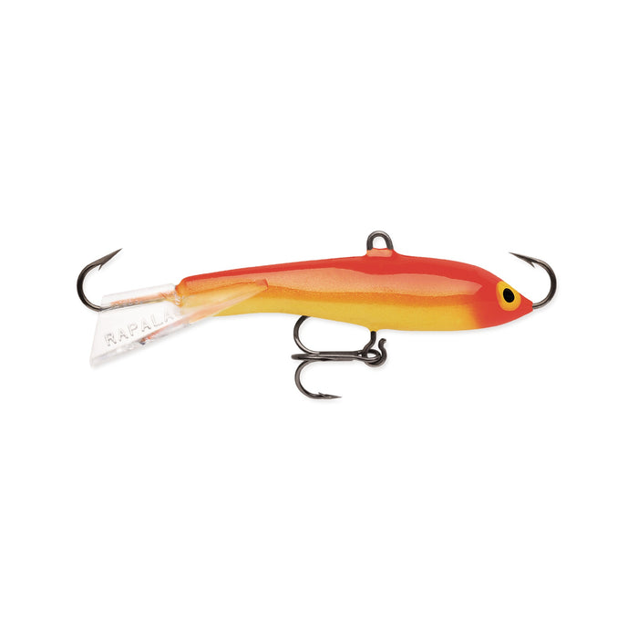 Rapala Jigging Rap 5 cm balansare för isfiske, färg Gold Fluorescent Red (GFR)