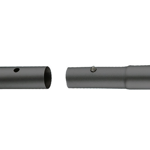 Paddel svart alu 210cm, Ø25mm