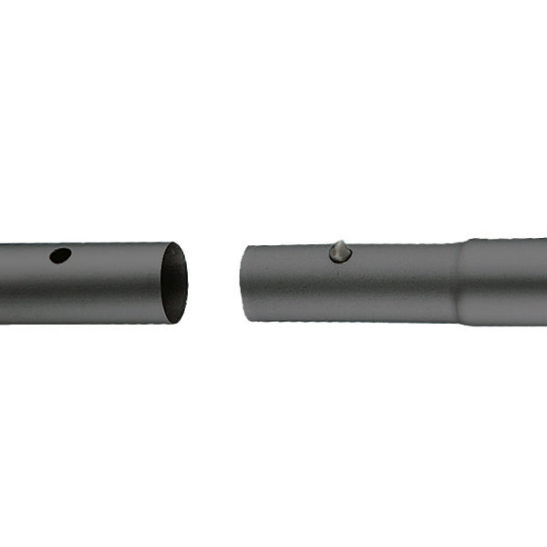 Paddel svart alu 210cm, Ø25mm