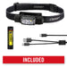 Coast WPFH30R  uppladdningsbar pannlampa 1200 lumen