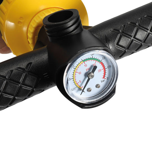 1852 Dual Action SUP pump m/manometer