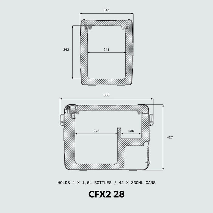 Dometic CFX2 28 Bärbar Kompressorkylbox 28L