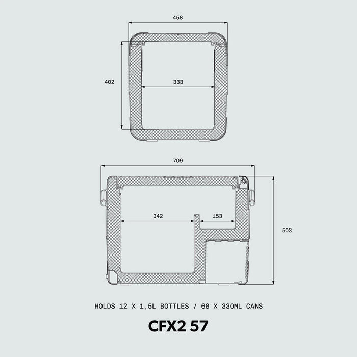 Dometic CFX2 57 Bärbar Kompressorkylbox 57L