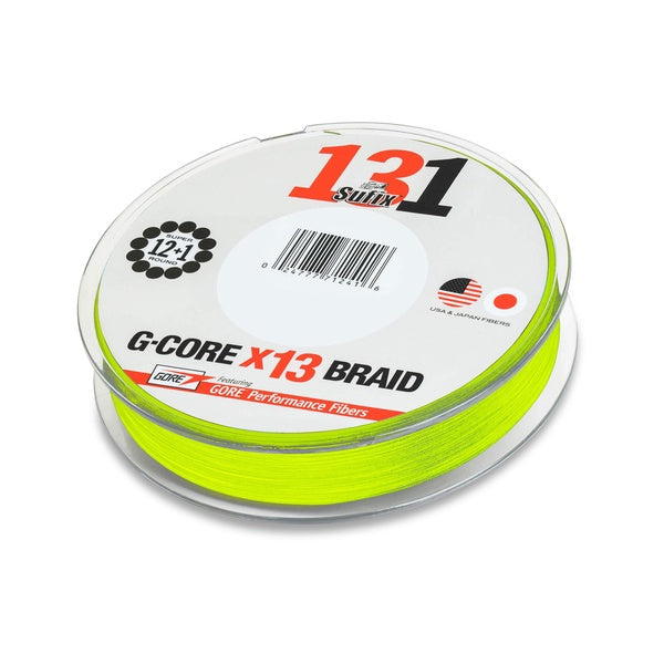 Sufix 131 G-Core x13 Neon Chartreuse 150m