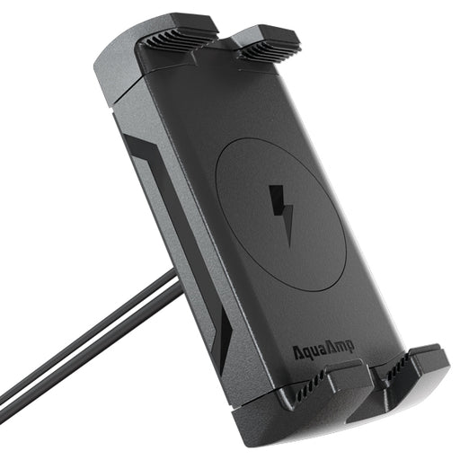 AquaAmp 500 vertikal mobil hållare med laddare 12V 25W Qi2.2