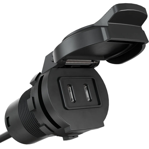 AquaAmp dubbelt USB-C uttag 10-24V 10W