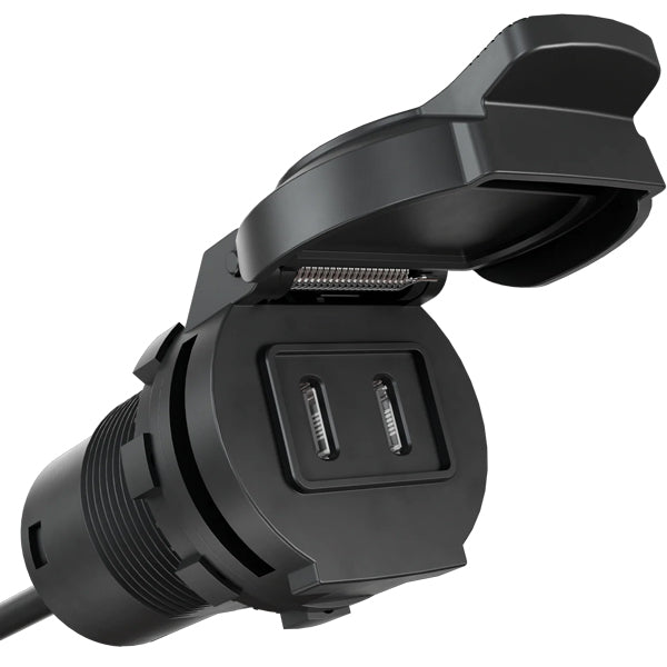 AquaAmp dubbelt USB-C uttag 10-24V 10W