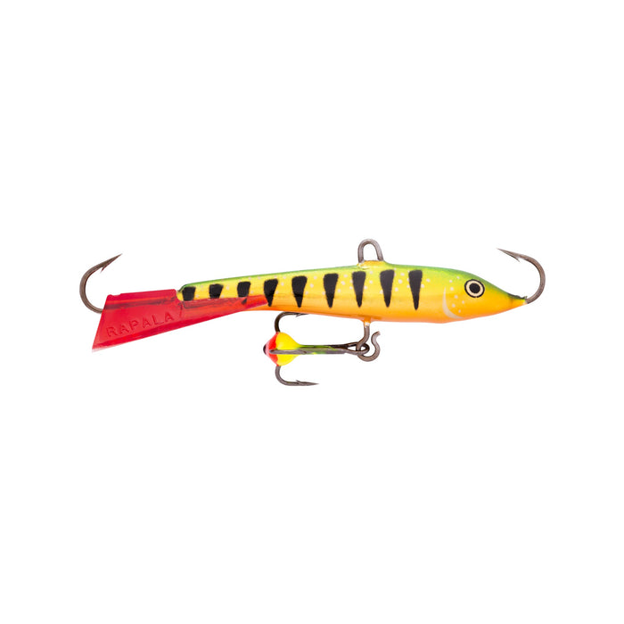 Rapala Jigging Rap WH 3 cm balanspirk med lyskrok för isfiske, färg P