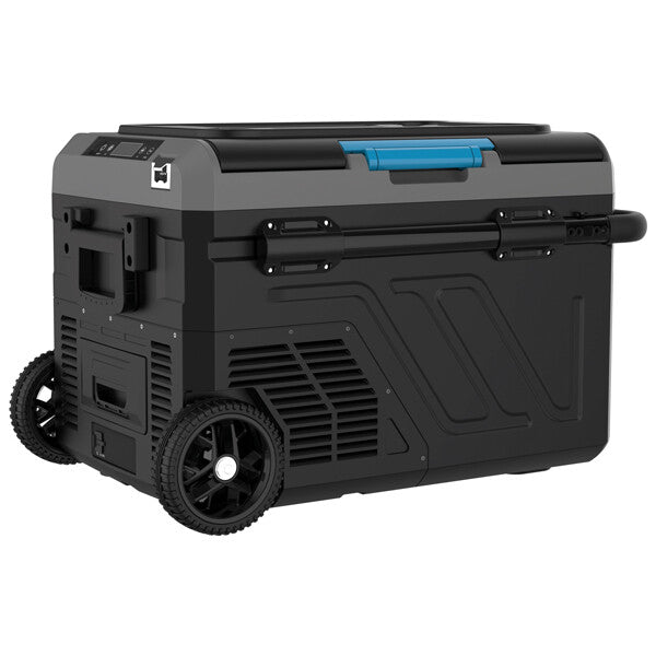 Iceberg-20 kylbox 40L m/kompressor med hjul 2-delad kyl/frys