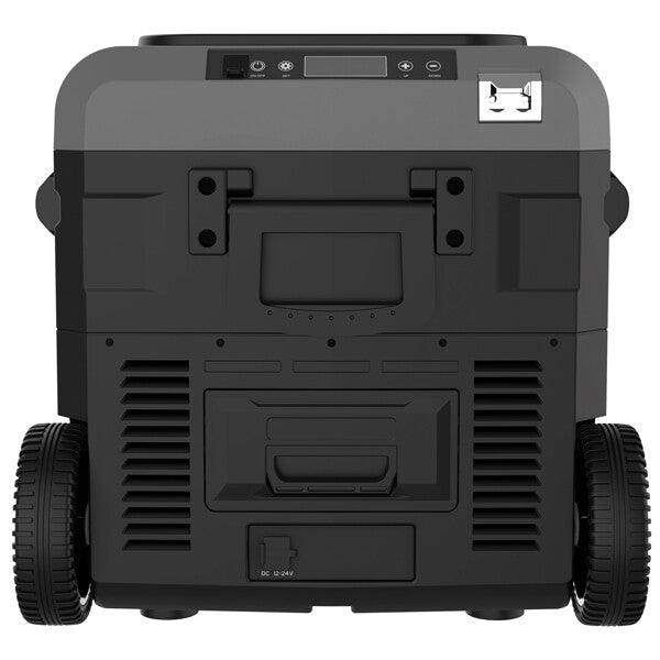 Iceberg-20 kylbox 40L m/kompressor med hjul 2-delad kyl/frys