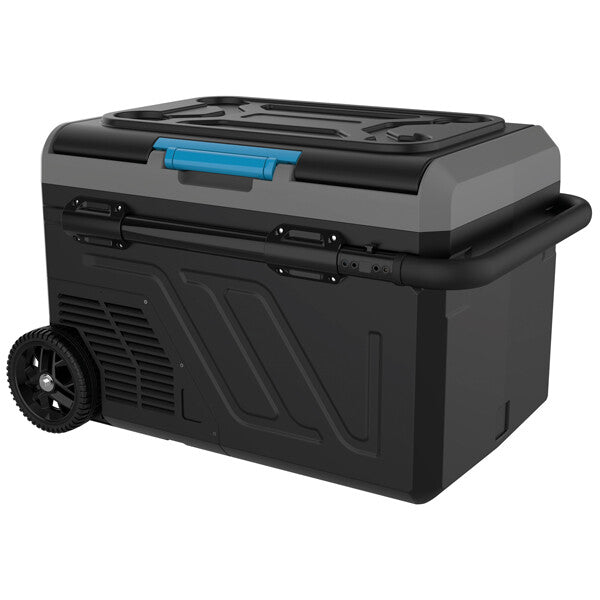 Iceberg-20 kylbox 40L m/kompressor med hjul 2-delad kyl/frys
