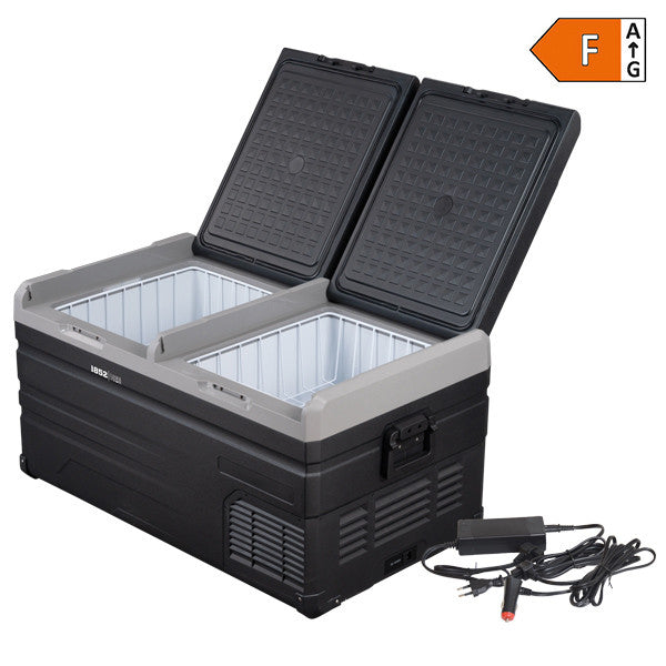 1852 Kylbox 95L med Kompressor 2-delad Kyl/Frys