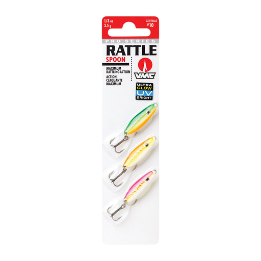 VMC Rattle Spoon Kit 3,5 g blinkpirk för isfiske