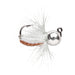 VMC Tungsten Fly Jig 1,8 g pimpelbete för isfiske, färg Metallic Silver (MS)