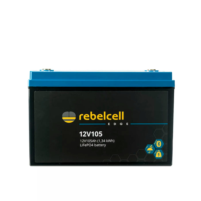 Rebelcell 12V105 EDGE LiFePO4 Batteri