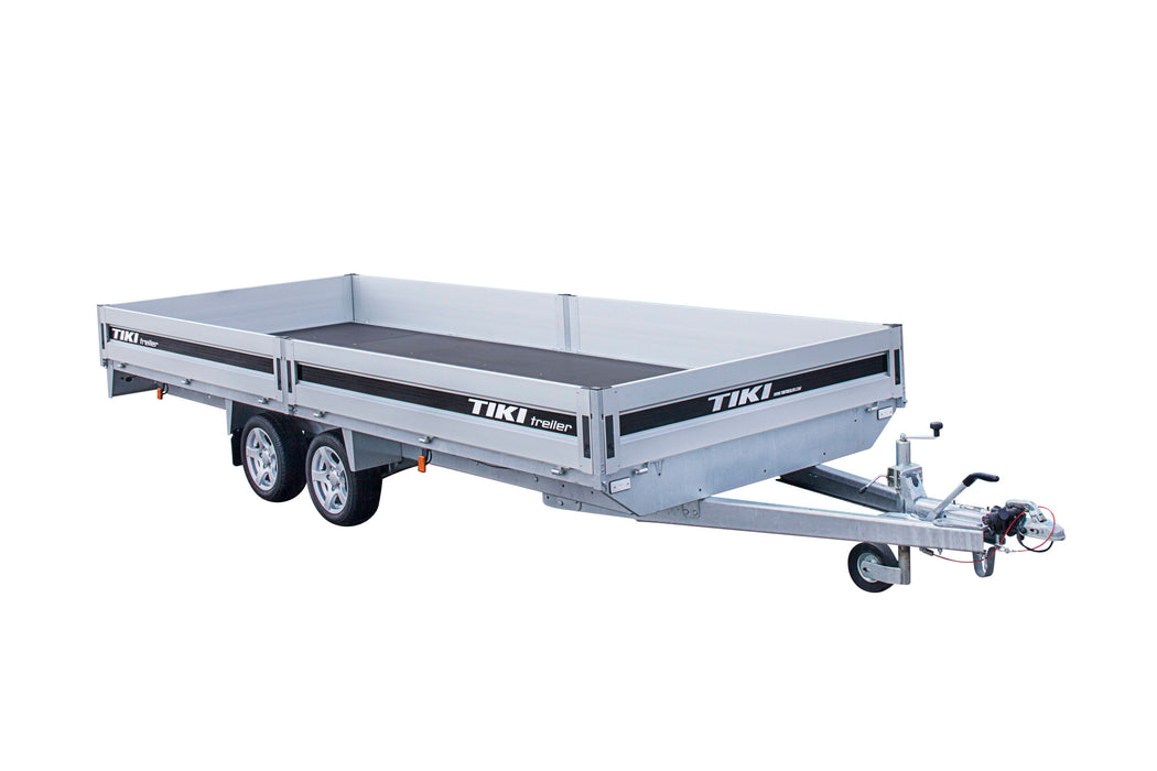 Tiki CP600-DRBW/DROP 3500 Högbyggd Släpvagn
