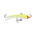 Rapala Jigging Rap 5 cm balansare för isfiske, färg Silver Fluorescent Chartreuse (SFC)