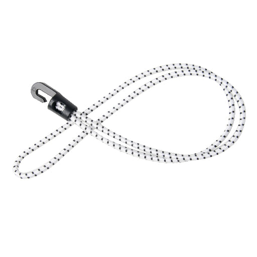Elastisk lina med krok Ø4 mm vit