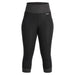NRS Women’s HydroSkin 0.5 Capri Paddelcapri Svart/Graphite