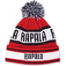 Rapala Beanie mössa, färg svart/röd/vit