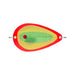 VMC Akka XL 80 mm blinkpirk för isfiske, färg Copper Fluo Orange Green Hollow (CFOGH)