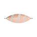 VMC Kalla XL 80 mm blinkpirk för isfiske, färg Copper/Silver Hologram (CSH)