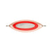 VMC Kalla XL 80 mm blinkpirk för isfiske, färg Copper Fluo Orange Hollow (CFOH)