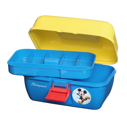 Disney Mickey Tacklebox, öppen med bricka