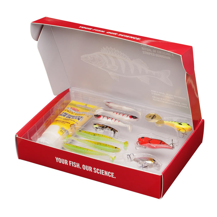 Berkley Gift Box Perch, öppen ask med beten