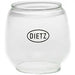 Dietz glas för stormlykta