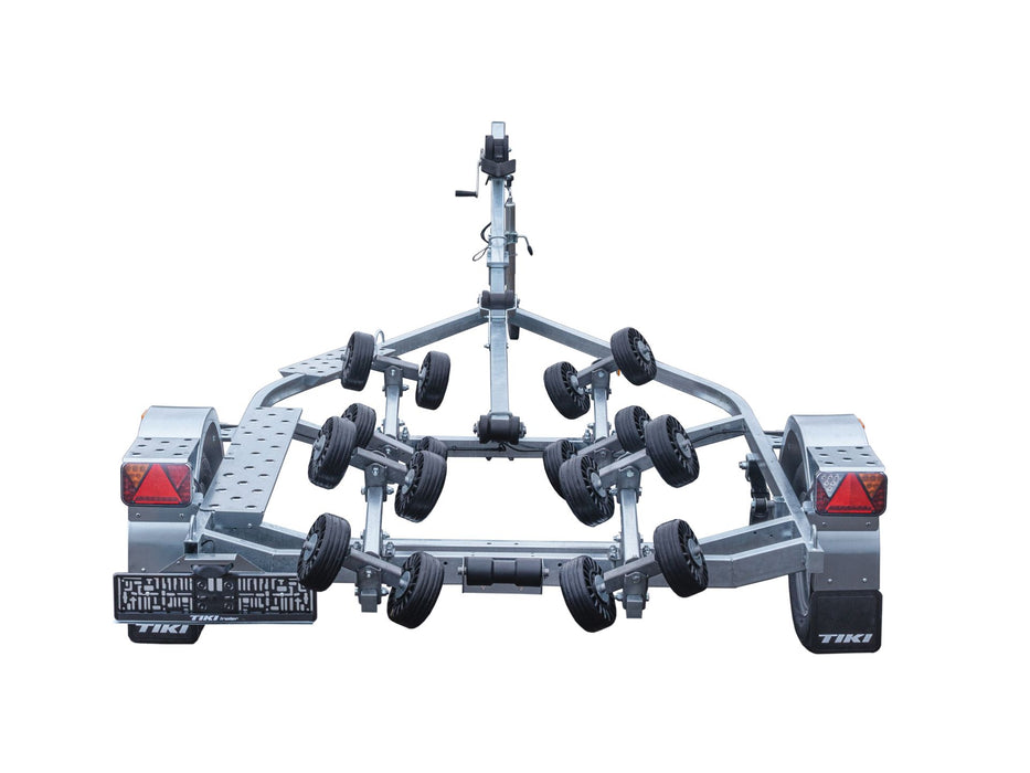 Tiki BX750-LW  Multiroller Pro obromsad Båttrailer